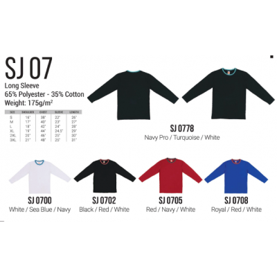 [Single Jersey] Single Jersey Long Sleeve - SJ07